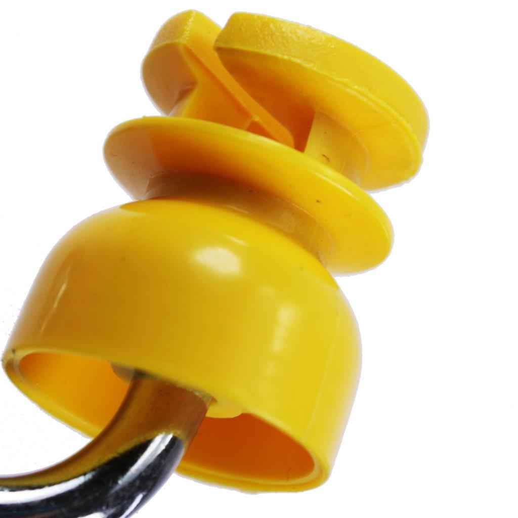 25x Schlitzisolatoren »S151« für Weide · 13cm Langstiel