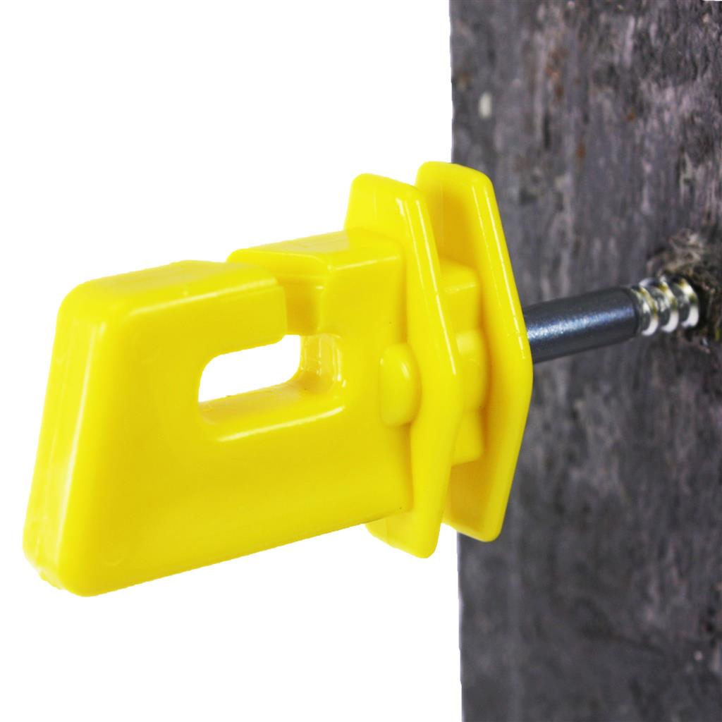 25x Breitbandisolatoren »S461« für Litze, Band