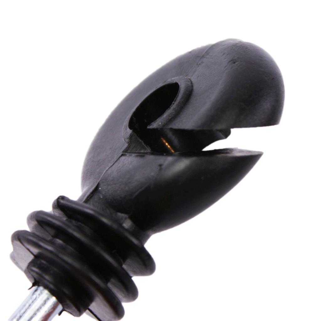 100x Ringisolatoren »S461« für Litze, Band