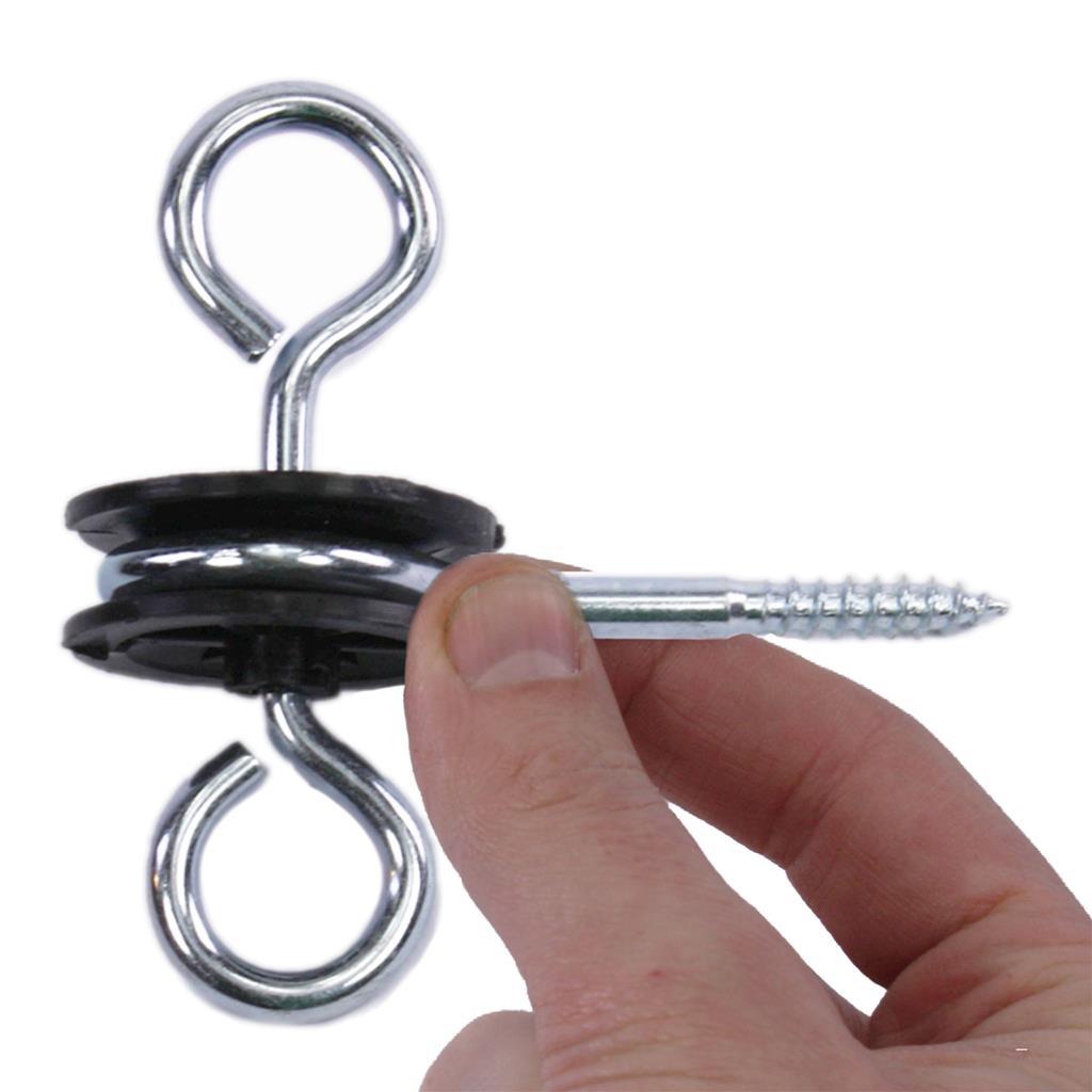 10x Torgriffisolator »Classic« für Weidetor · 2 Ösen