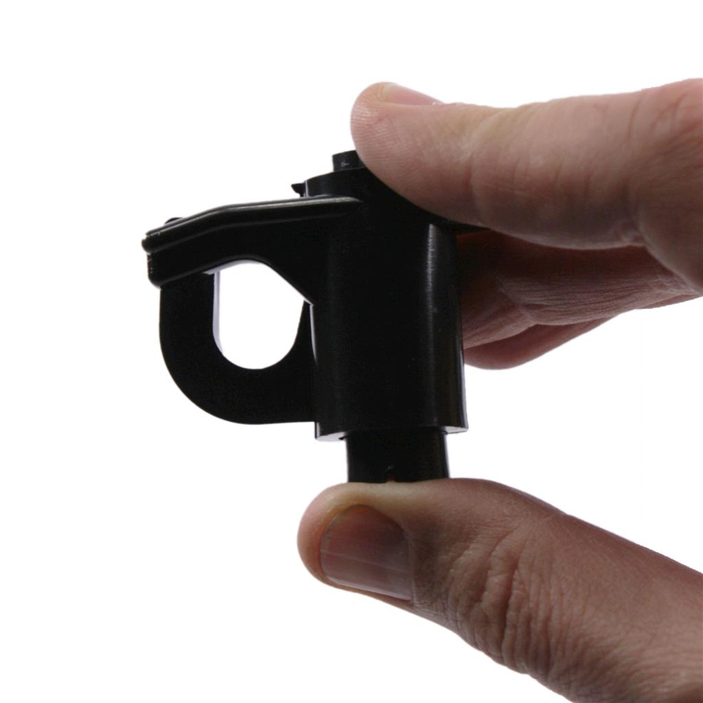 25x Zusatzisolator »Fiberglaspfahl« Kopf für Ø 10mm Pfahl