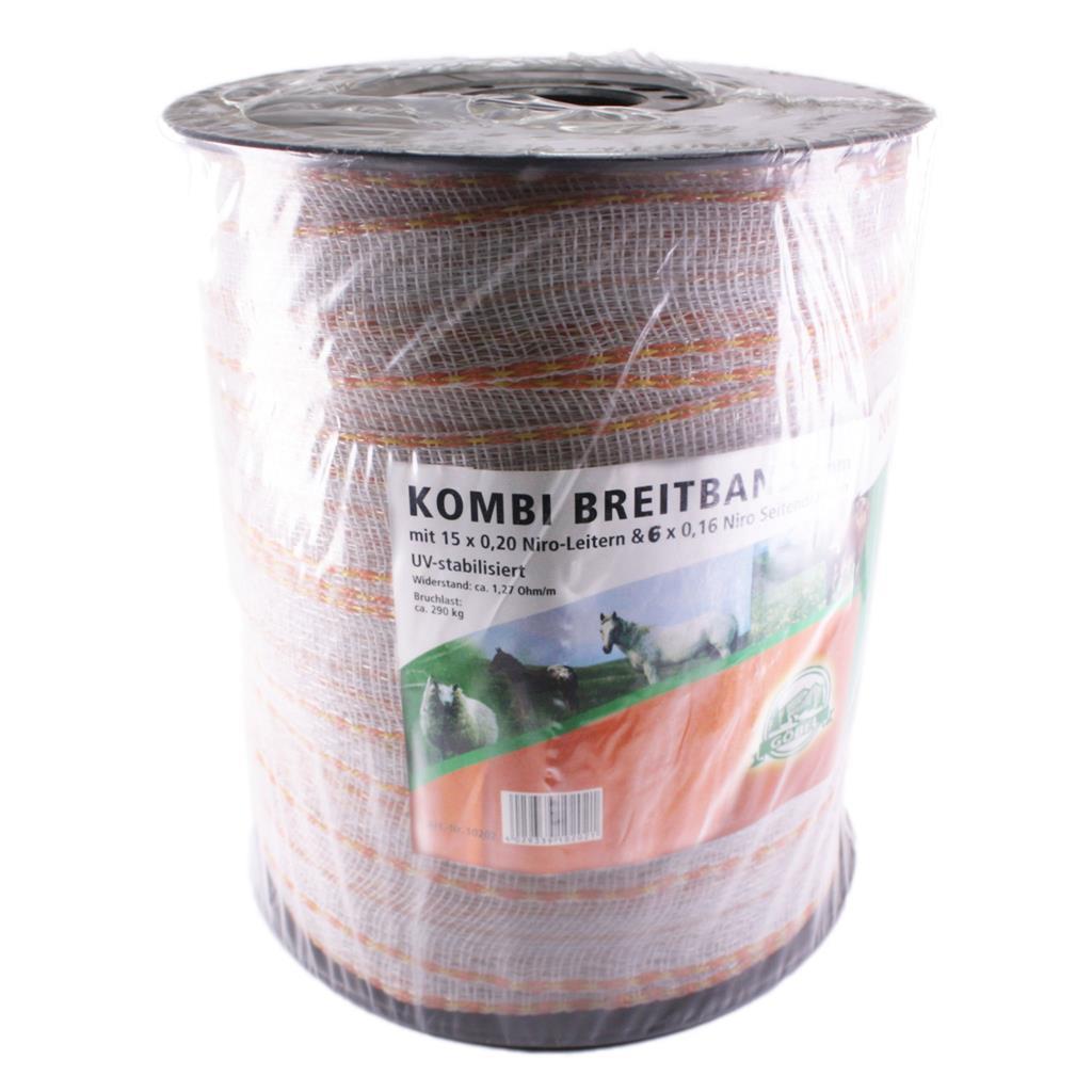 Weidezaunband »Combi« Breitband · 42mm, 200m