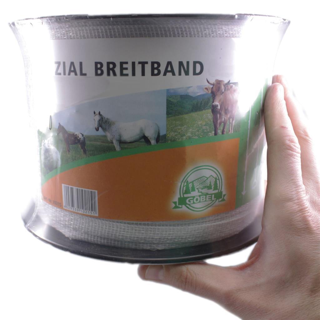 Weidezaunband »Herkules« Breitband · 10mm, 250m, weiß