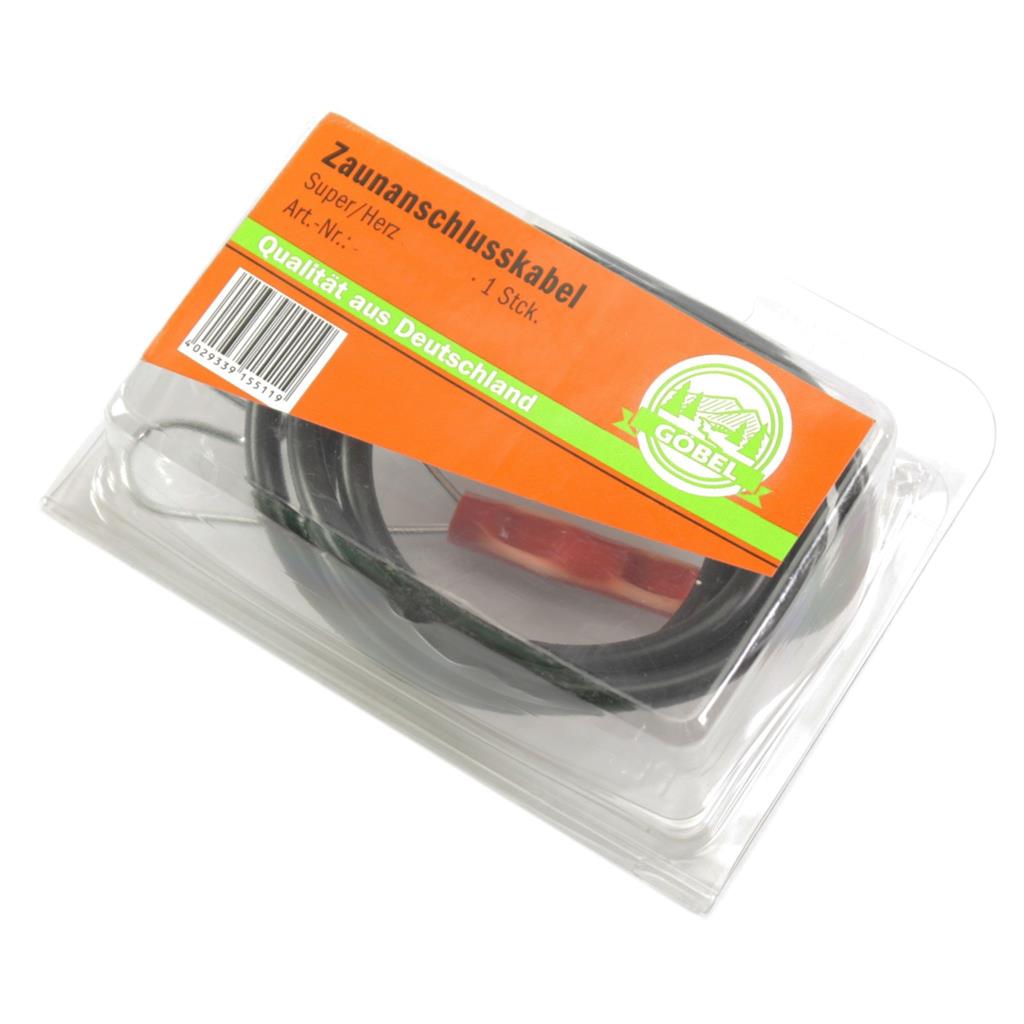 Weidezaun Anschlusskabel »Super« Anschluss · Herz / abisoliert