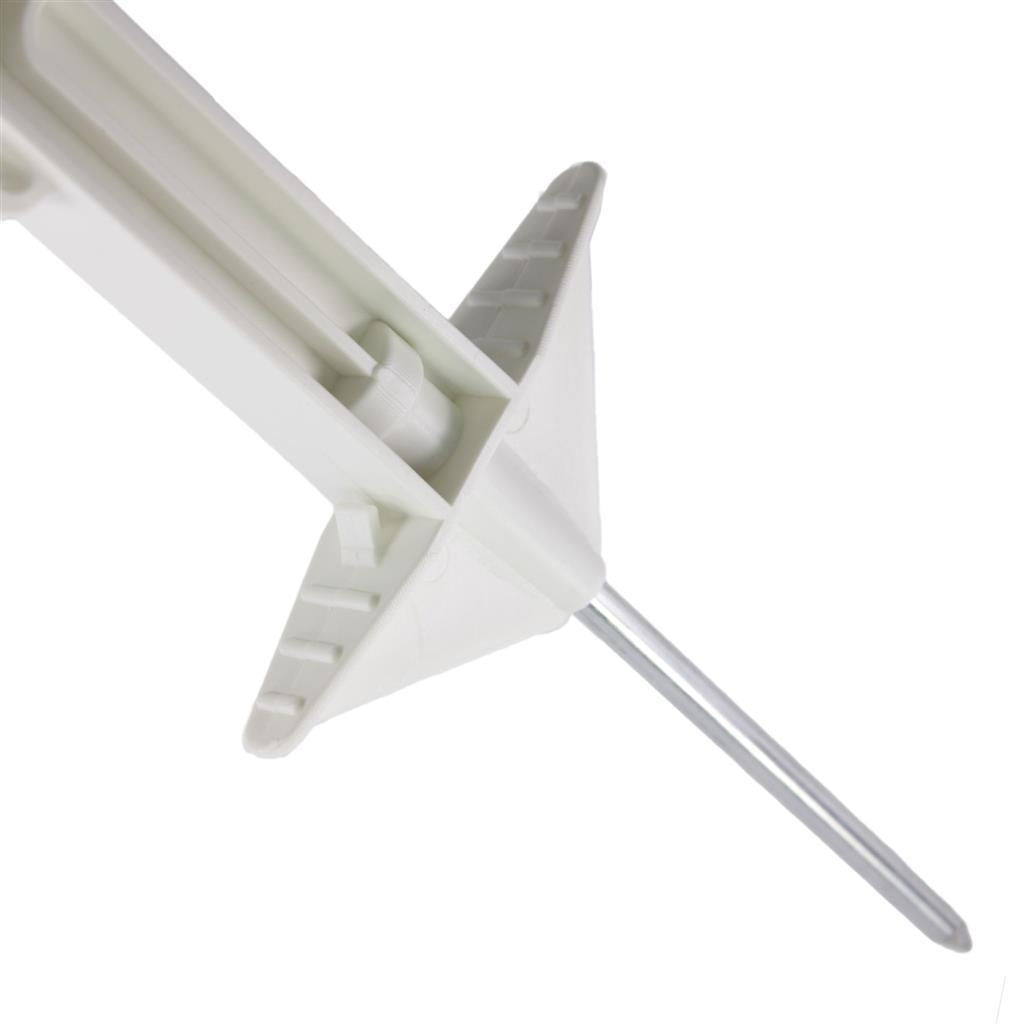 10x Weidezaunpfähle »Dreieckstritt« 105cm Kunststoffpfahl