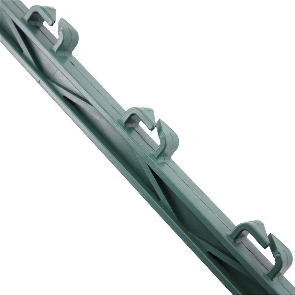 20x Weidezaunpfähle »Steigbügel« 115cm Kunststoff Pfähle