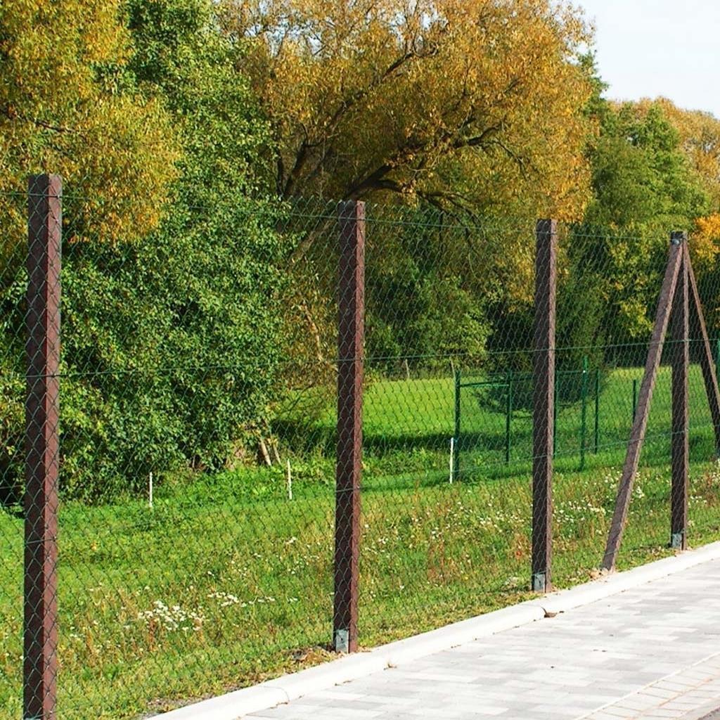 45 x Recycling Pfähle »Vierkant« 2,00m 9x9cm Palette