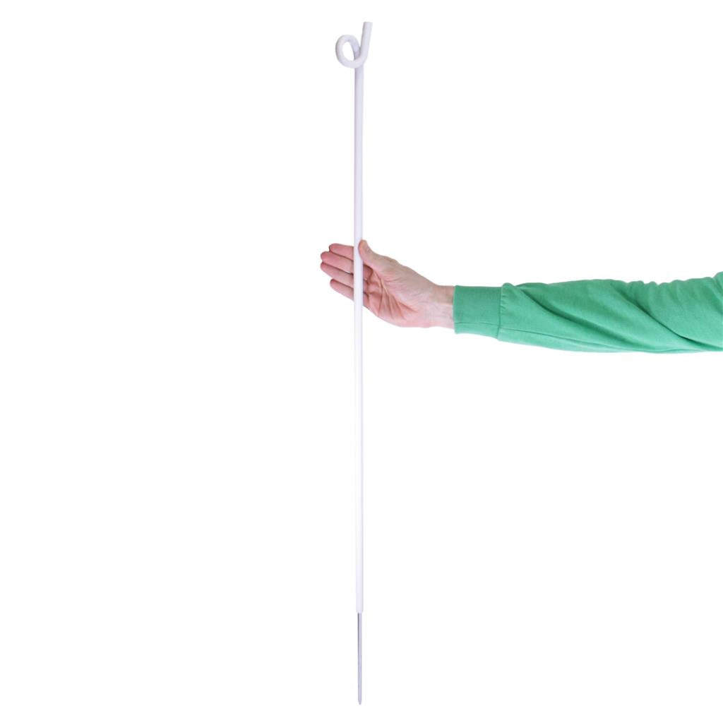 25x Weidezaunpfähle »Ösenpfahl« 110cm Kunststoffphahl 1 Spitze