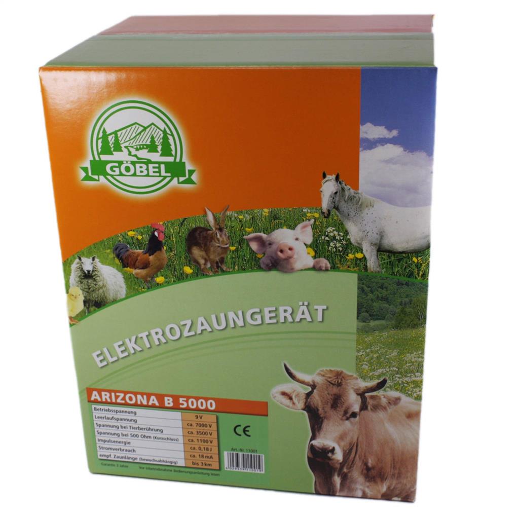 Weidezaungerät 9v »Arizona B5000« bis 3km