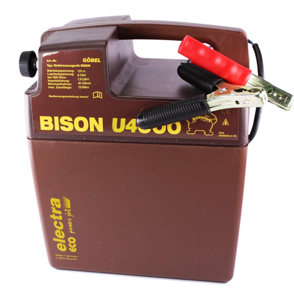 Weidezaungerät 9/12v »BISON U4000« bis 18km