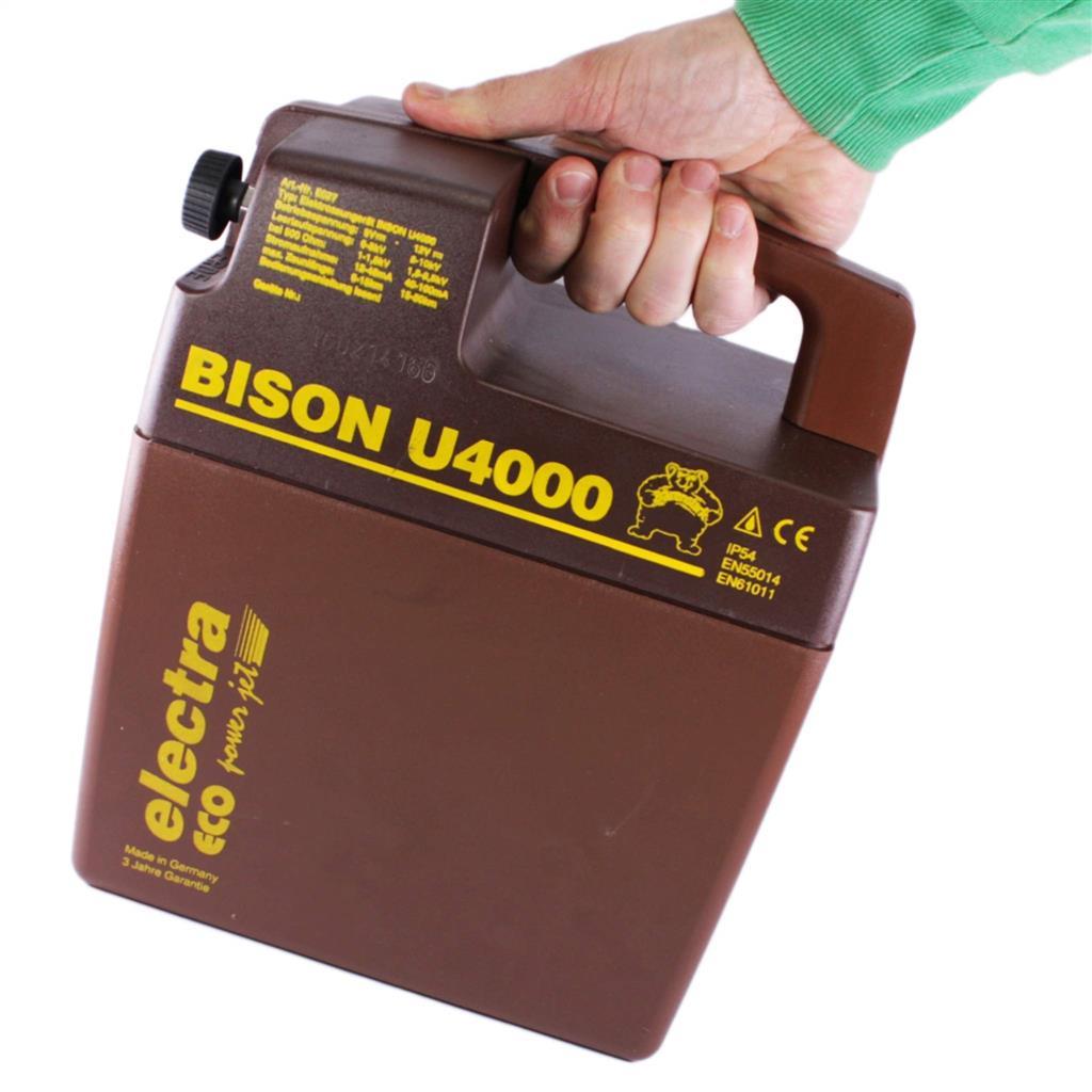 Weidezaun Kombigerät 9/12/230v »BISON U4000« bis 18km