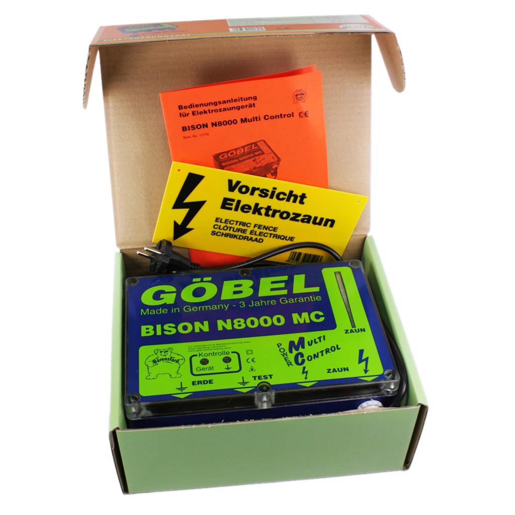 Weidezaungerät 230v »BISON N8000 MC« bis 80km