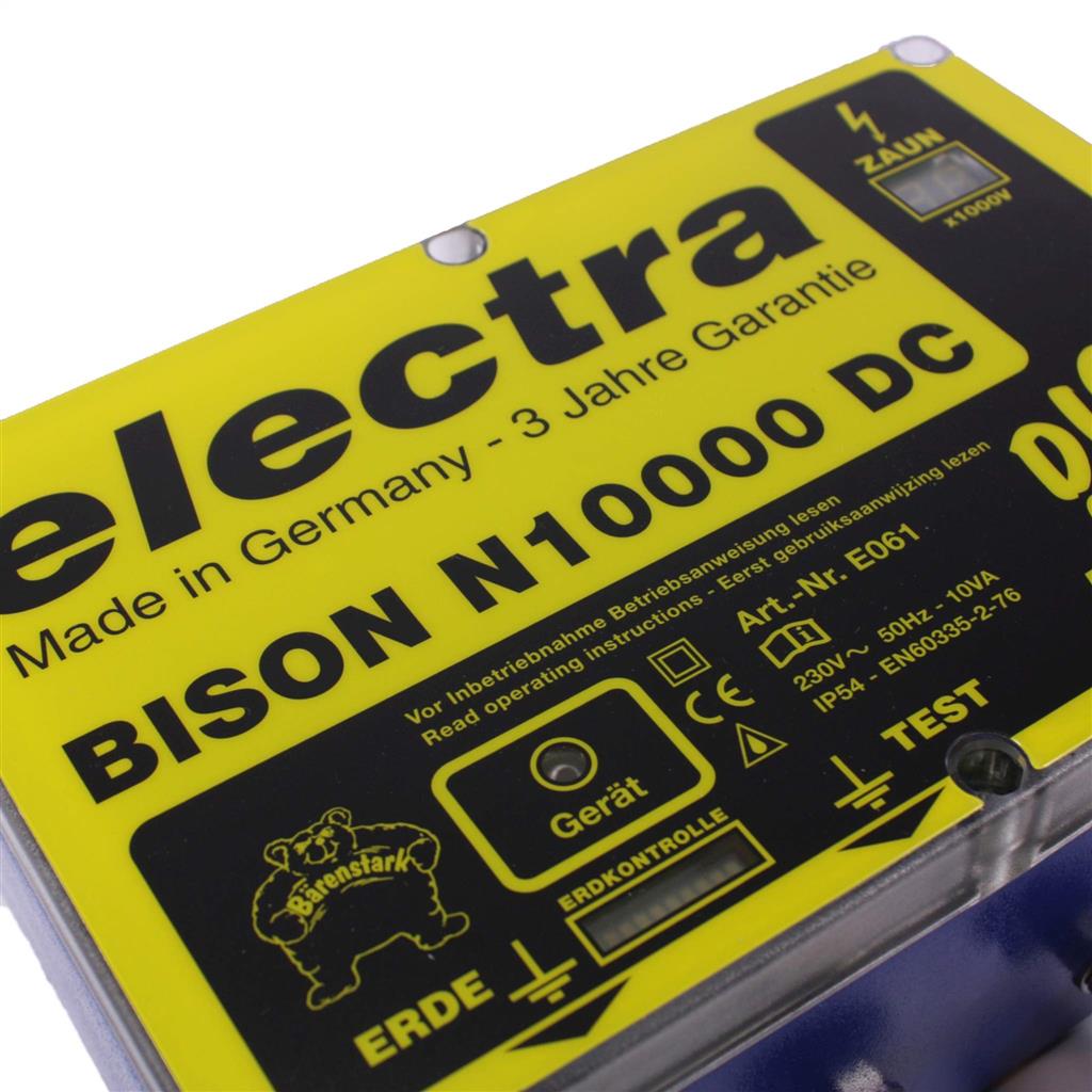 Weidezaungerät 230v »BISON N10000 DC« bis 100km
