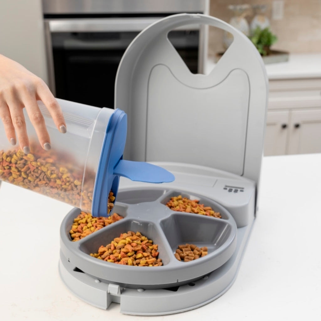 Katzenfutterautomat »Plus« Futterautomat Katze · 5x230g