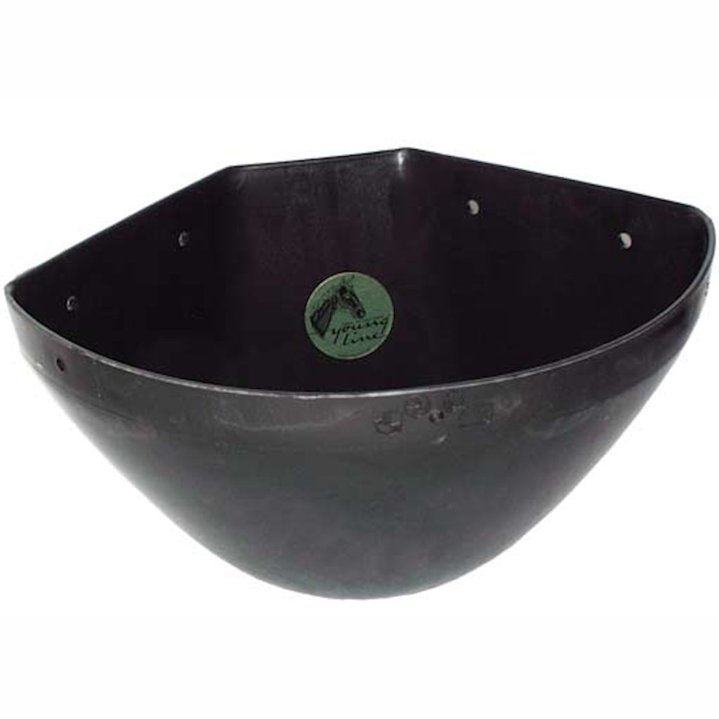Pferdetrog »Multi« Ecktrog, Auswurfschutz · 46cm, 16l