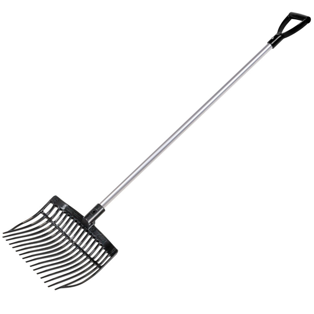 Pferdedunggabel »4 Kids« zum Reinigen von Mist · 100cm mit D-Griff