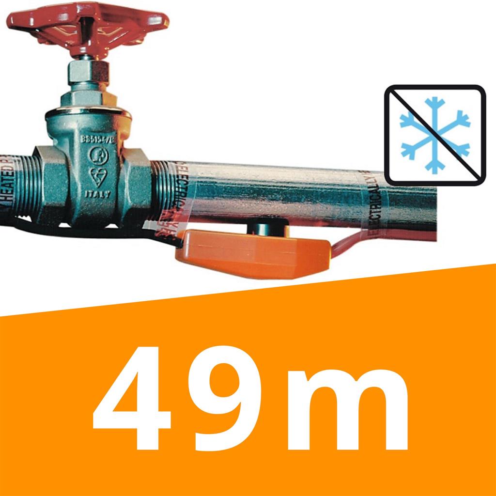 Heizkabel »EasyHeat« für Rohr, Leitung, Rinne · von 1m - 49m