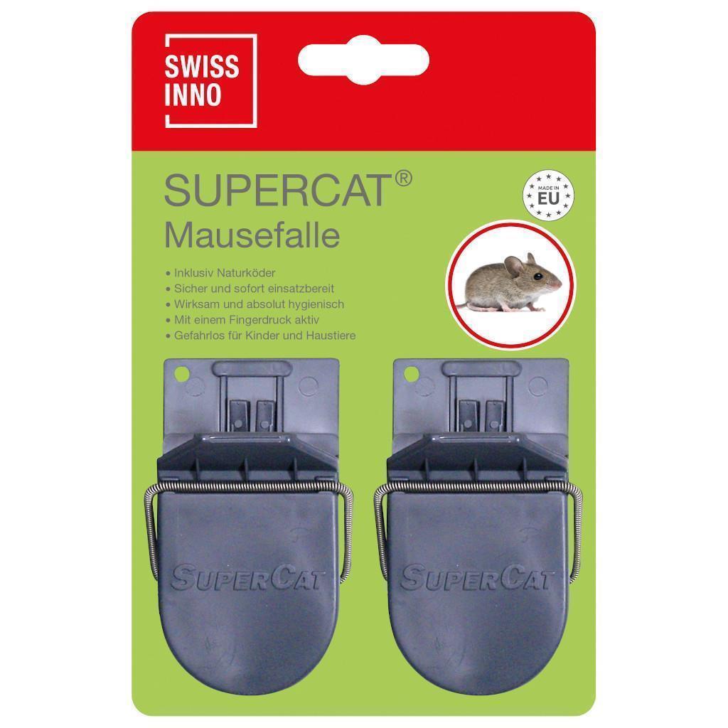 Mausefalle »SuperCat« 2x, zum Mäuse fangen