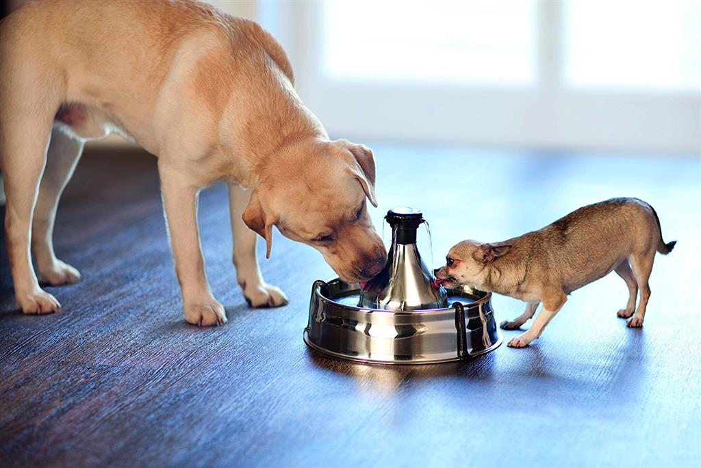 Edelstahl-Trinkbrunnen 360