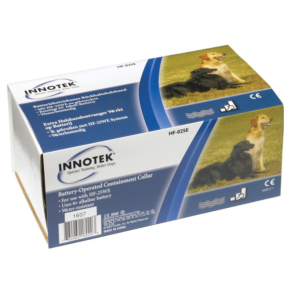Unsichtbarer Hundezaun »Innotek HF-25WE« Zusatzhalsband mit Ton & Impuls