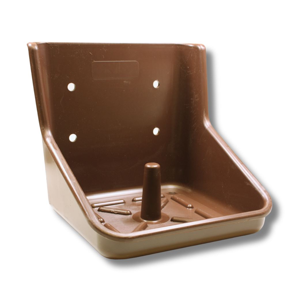 Salzlecksteinhalter »primo« für Mineralleckstein bis 10kg · grün, schwarz, braun