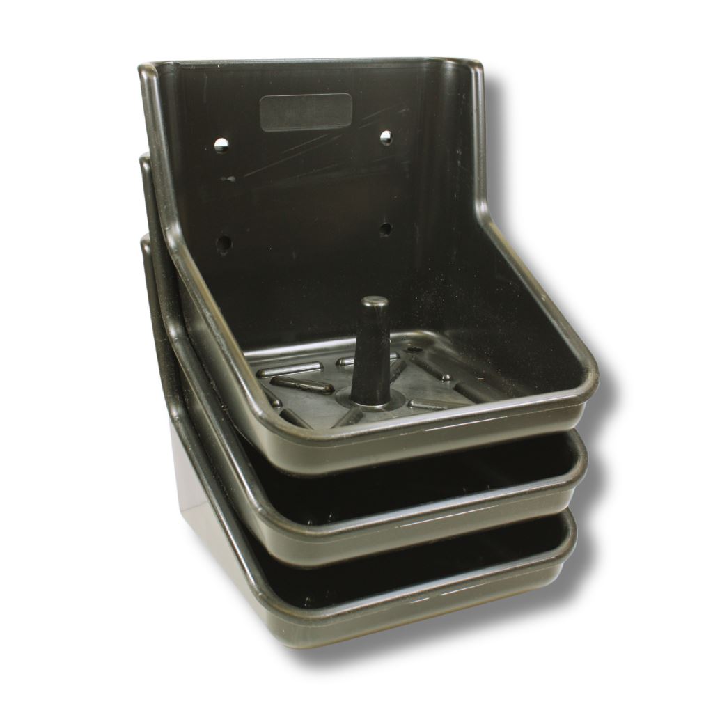 Salzlecksteinhalter »primo« für Mineralleckstein bis 10kg · grün, schwarz, braun