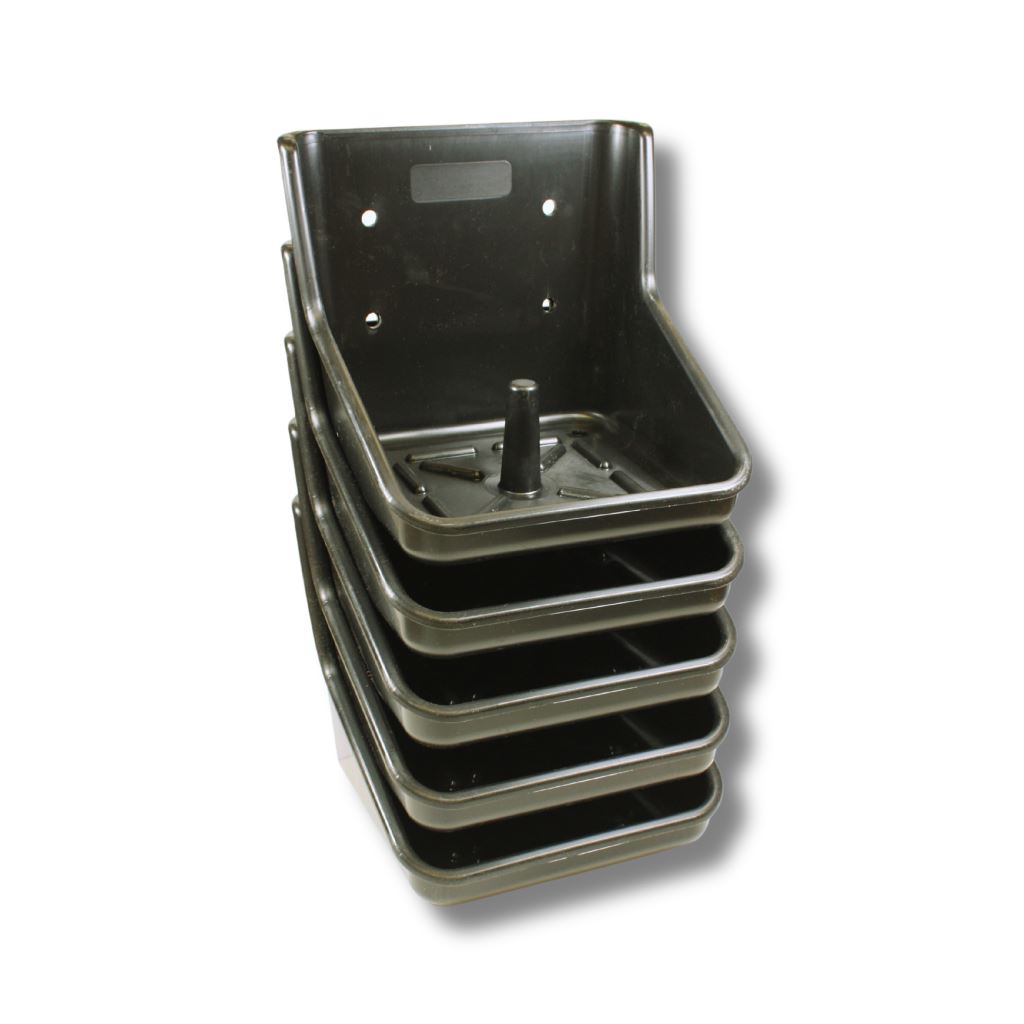 Salzlecksteinhalter »primo« für Mineralleckstein bis 10kg · grün, schwarz, braun