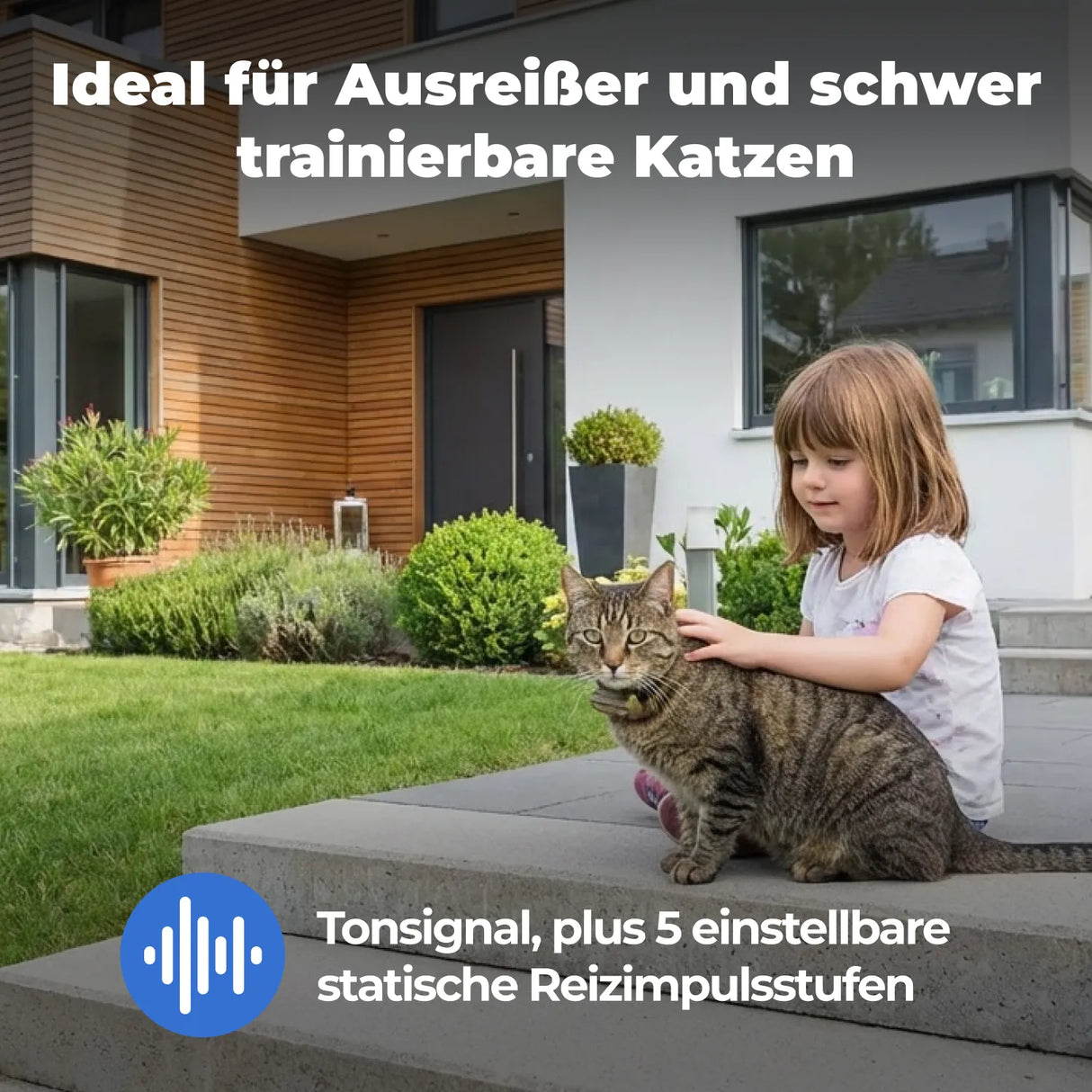 Unsichtbarer Katzenzaun »Pet Safe« Katzen Elektrozaun · ab 2,7kg