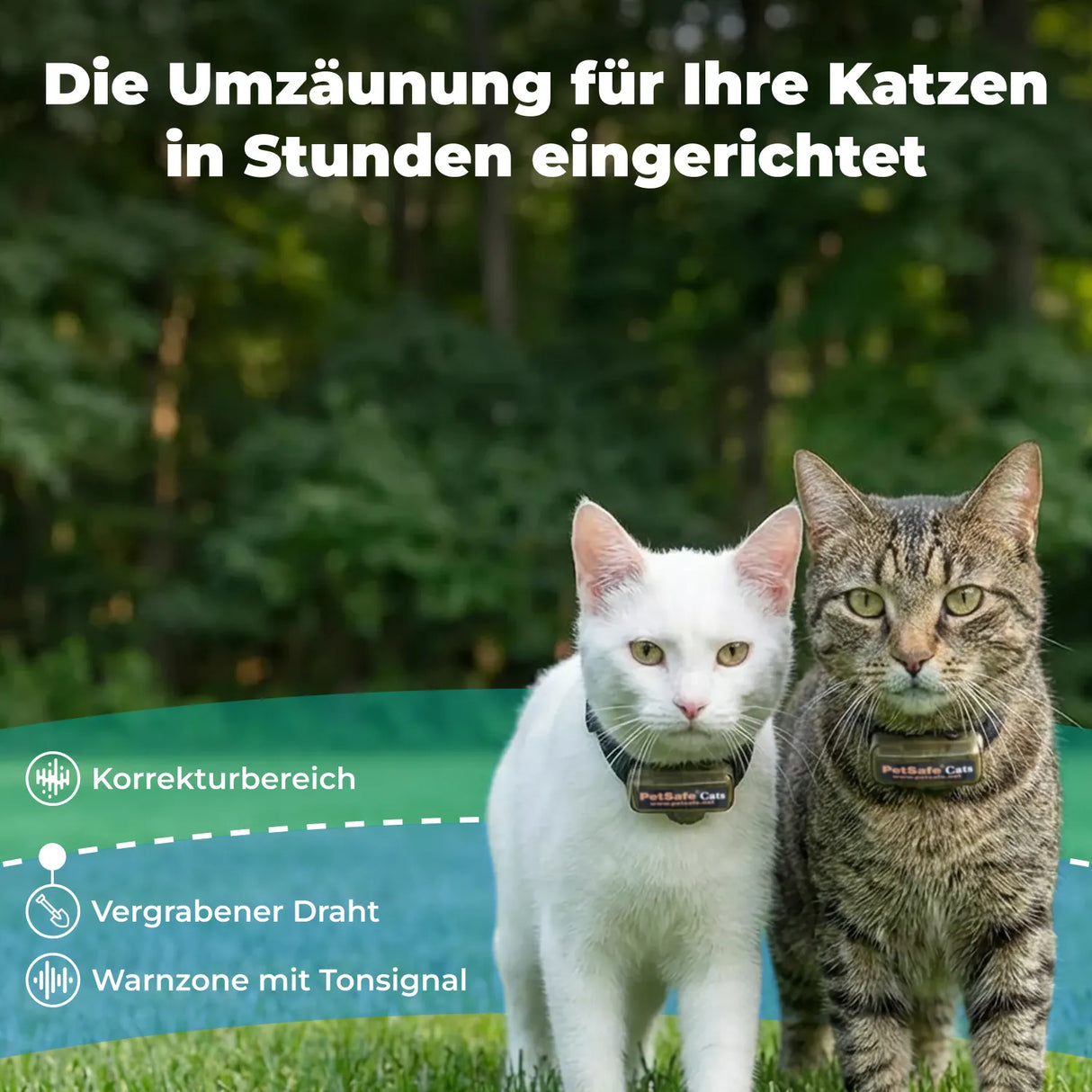 Unsichtbarer Katzenzaun »Pet Safe« Zusatz Katzenhalsband · 54g