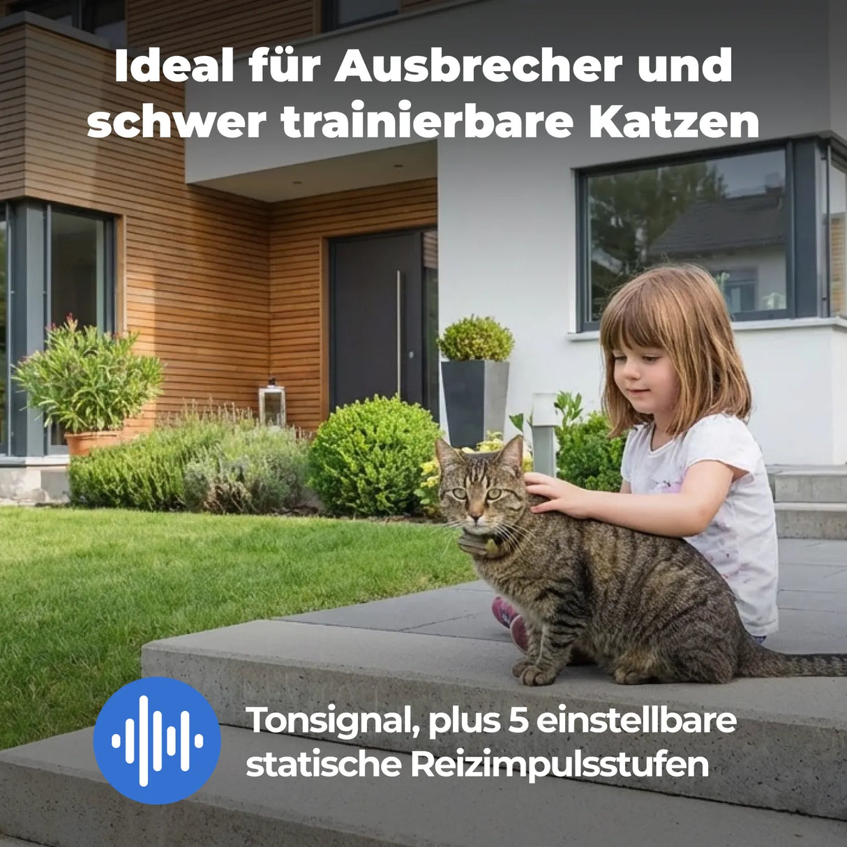 Unsichtbarer Katzenzaun »Pet Safe« Zusatz Katzenhalsband · 54g
