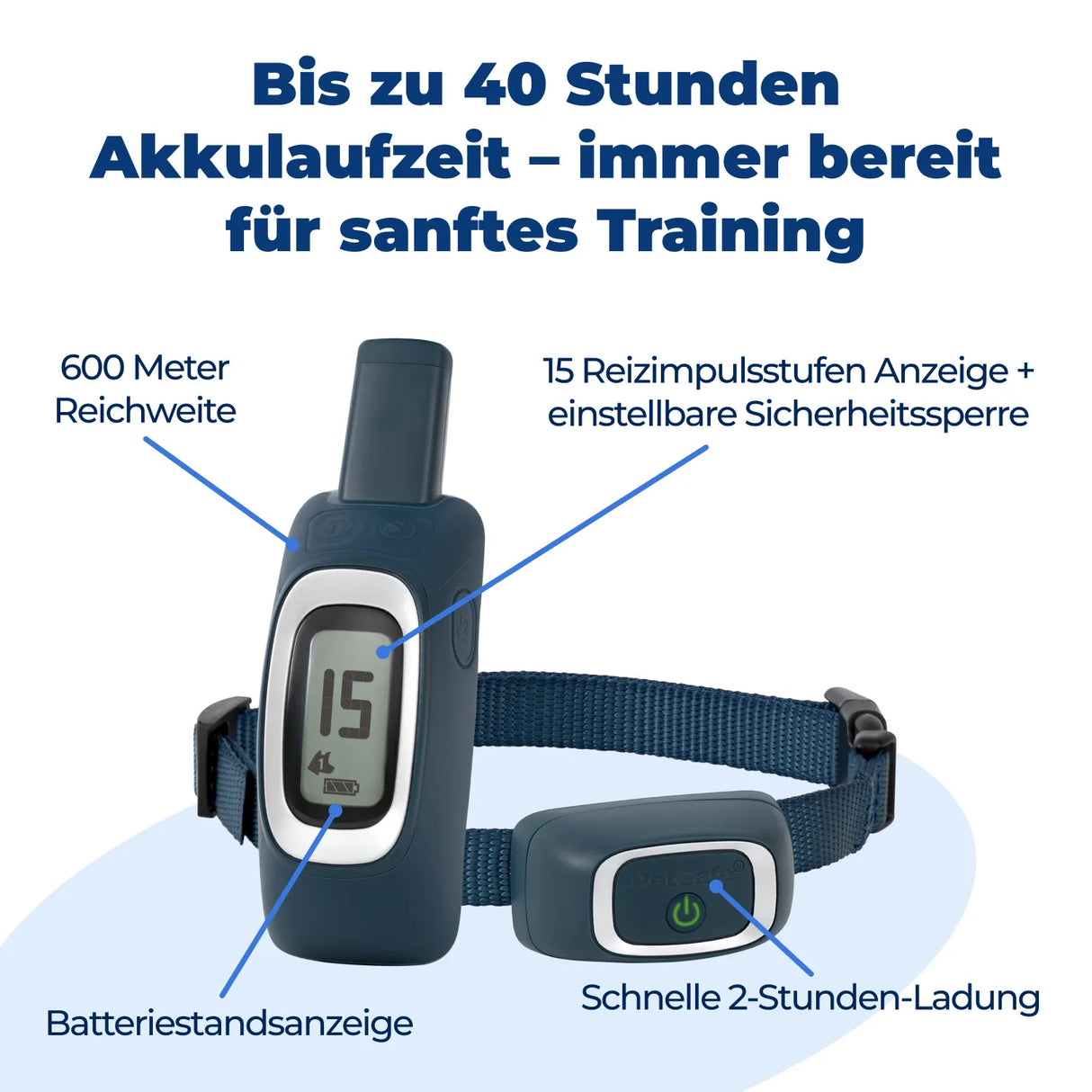 Ferntrainer »Lite« PetSafe Erziehung für sensible Hunde · 600m, ab 3,6kg