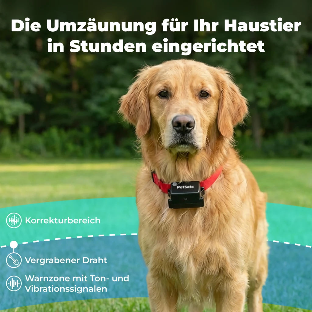 Unsichtbarer Hundezaun »Super« erweiterbar auf 4ha · ab 18kg