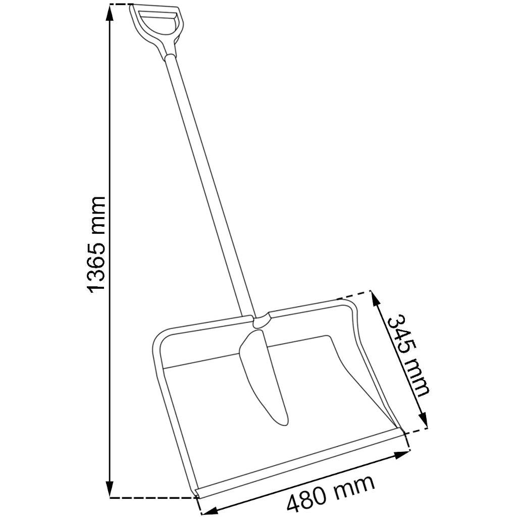 Schneeschieber »Classic« Schneeschaufel · 150x48cm