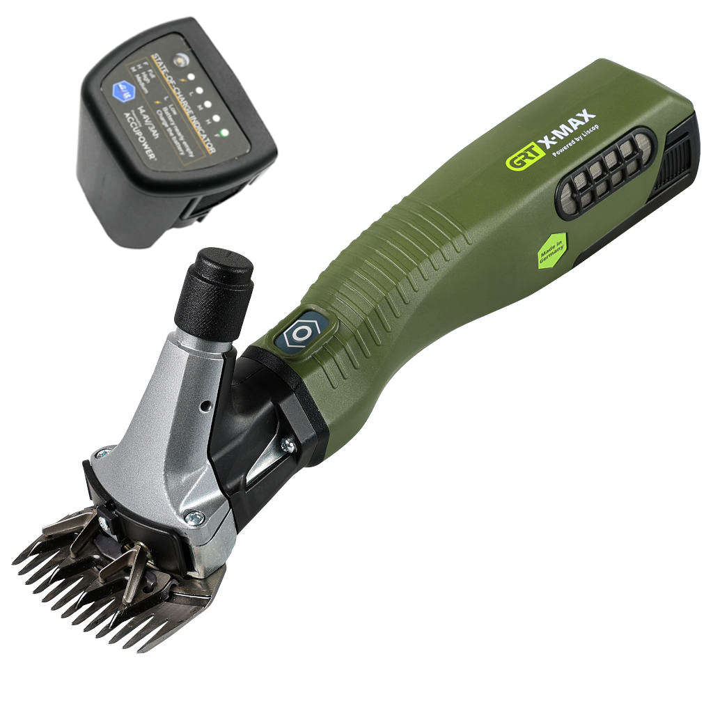 GRT »X-MAX« Schermaschine für Schafe mit 1 Akku