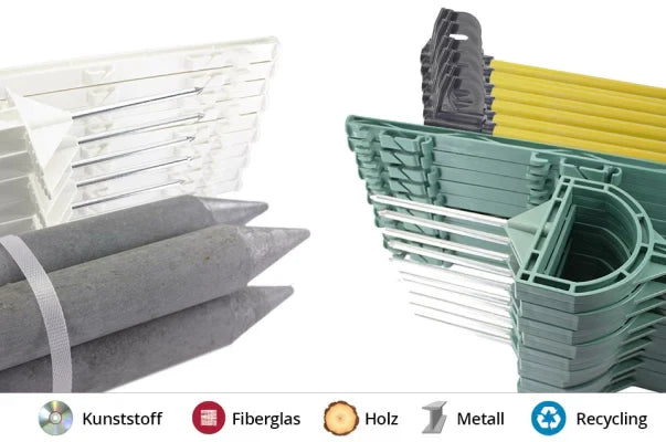 In 4 Fragen zum Weidezaunpfahl Vergleich