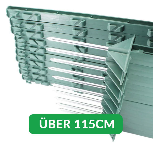 Kunststoffpfähle über 115cm