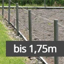 Recyclingpfähle bis 1,75m