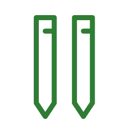 Weidezaunpfähle