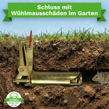 Wühlmausschussgerät »Set« Schussfalle inkl. 50 Platzpatronen