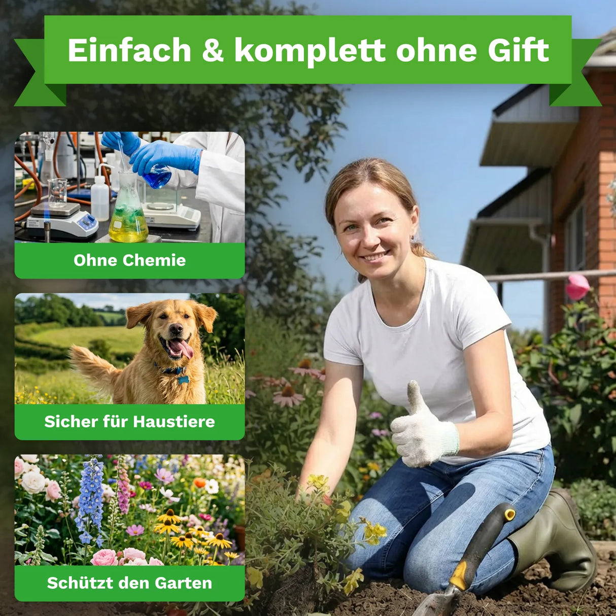 Wühlmausschussgerät »Set« Schussfalle inkl. 50 Platzpatronen