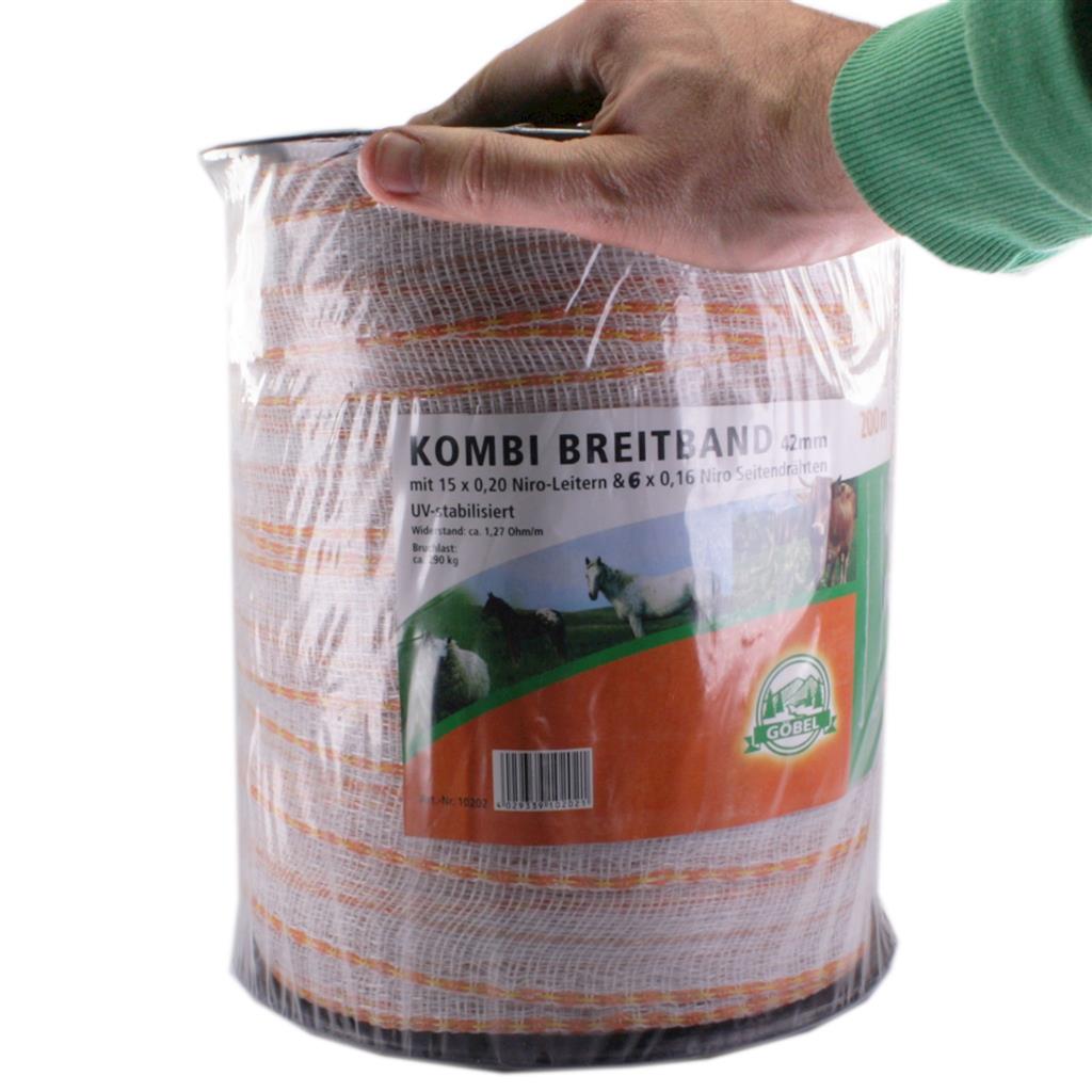 Weidezaunband »Combi« Breitband · 42mm, 200m