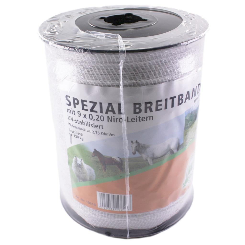 Weidezaunband »Spezial« Breitband · 20mm, 200m, weiß