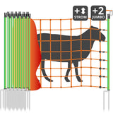 Schafzaun »Euronetz« Jumbo Leitmix Zaun · 50m 2 Spitzen, 90cm