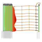 Schafnetz »Euronetz« mit Wildverbissschutz · 50m 2 Spitzen, 90cm