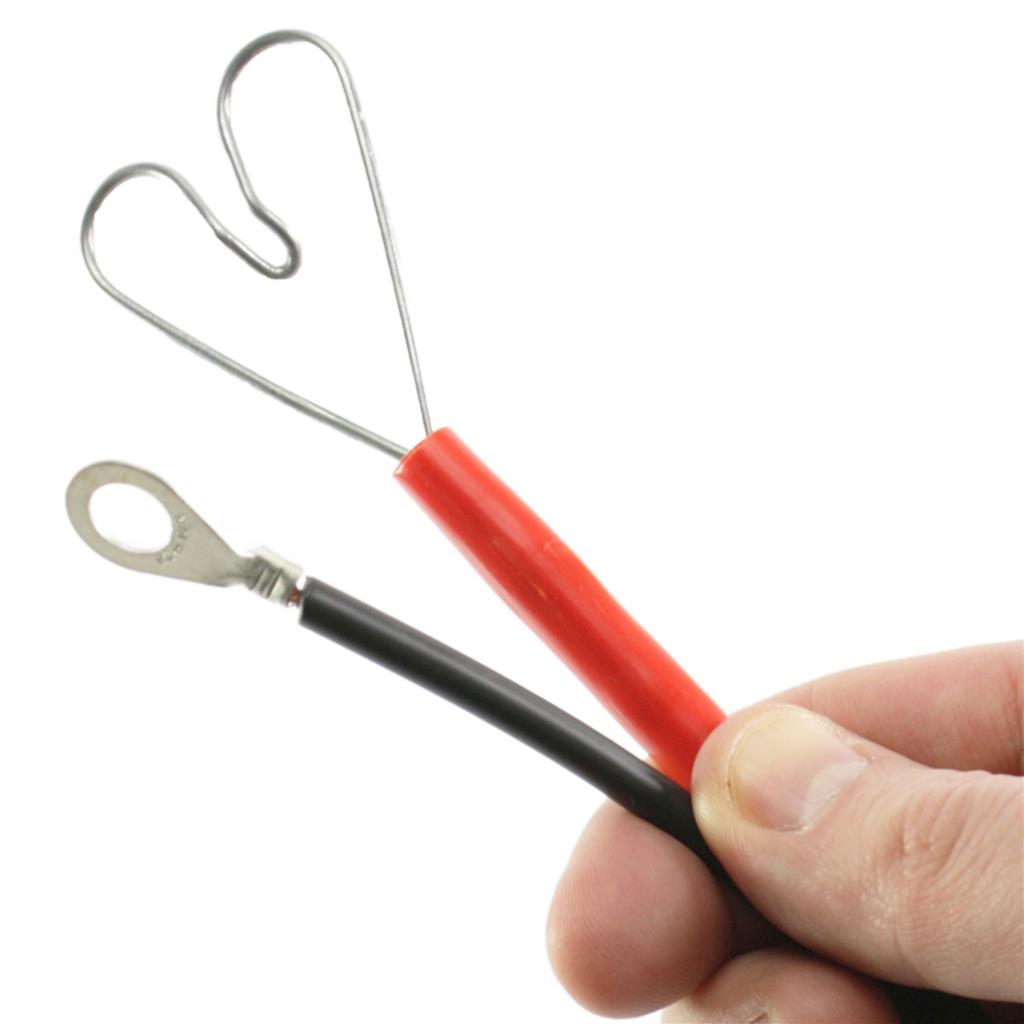 Weidezaun Anschlusskabel »Super« Zaunanschluss · Herz / Öse