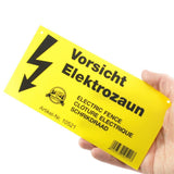 Warnschild Elektrozaun »Vorsicht« Weidezaun Warnschild