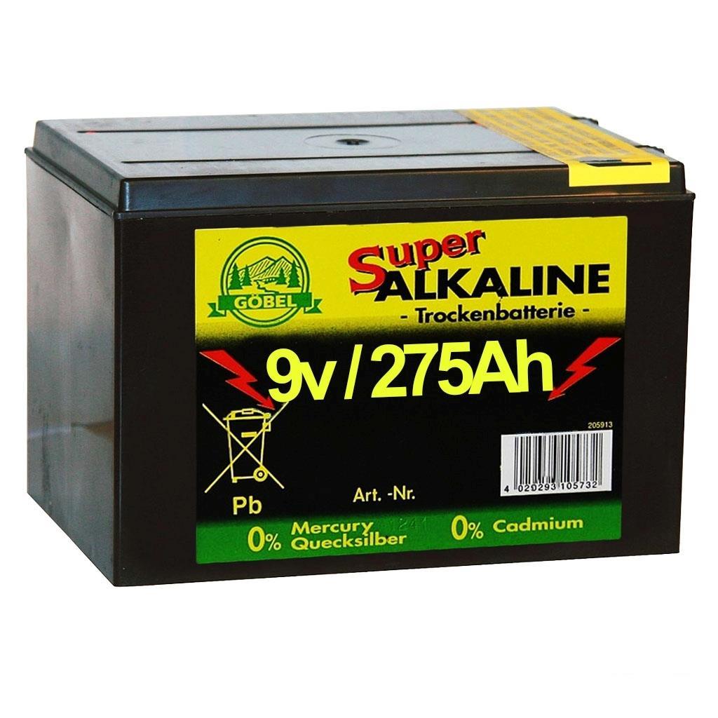 Weidezaunbatterie »Super« Batterien Alkalisch · 9v 275Ah