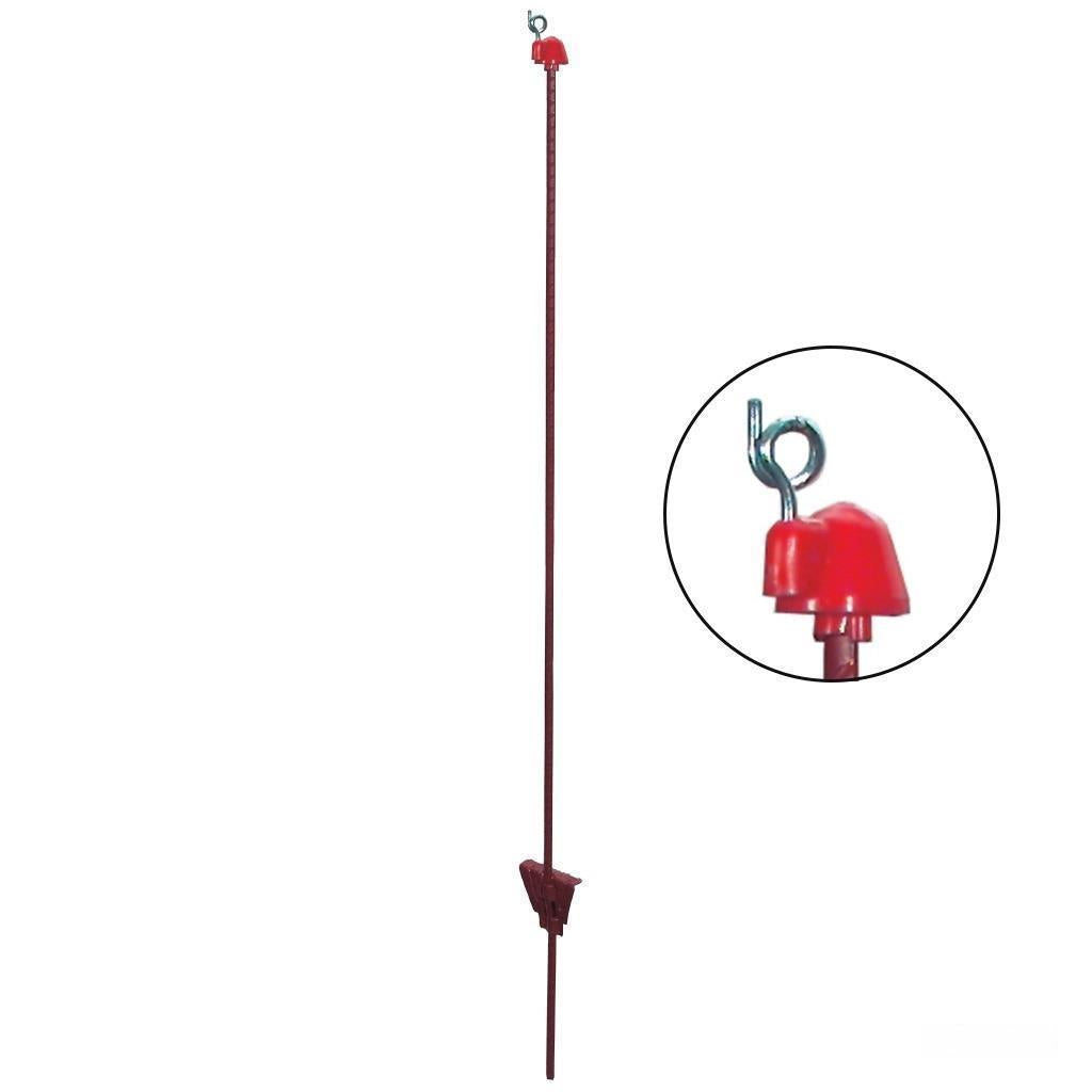 Weidezaunpfähle »Utina« 60x, Metallpfähle · oval 5x10mm, 105cm