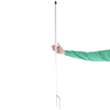 20x Weidezaunpfähle »Kunststoff« 150cm Weidezaun 19mm