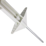 20x Weidezaunpfähle »Dreieckstritt« 105cm Kunststoffpfähle